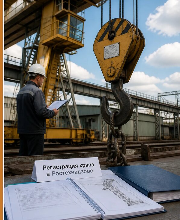 Регистрация крана в Ростехнадзоре в Сорочинске от 15492 р. | Авеста ОТиПБ